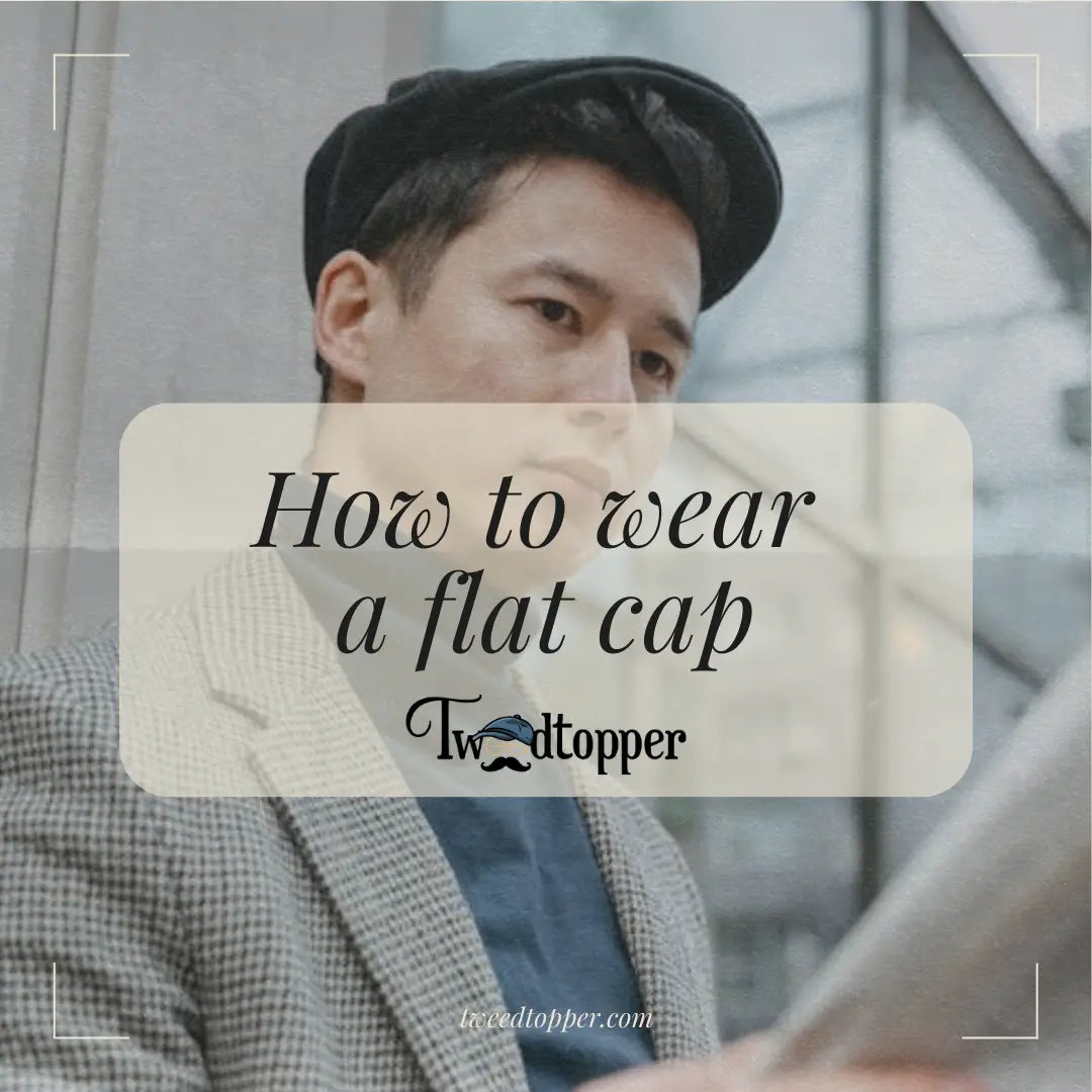 Man who knows how to wear a flat cap to suit his style